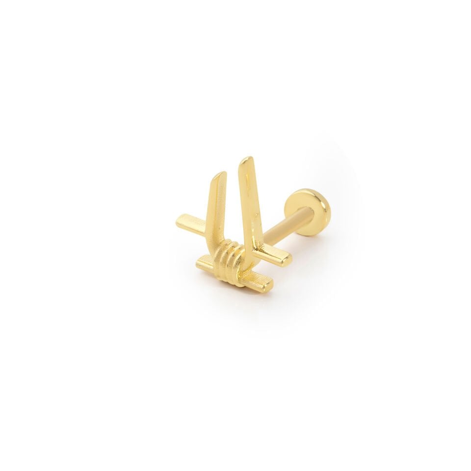 Sarmal Geometrik Model Tragus Piercing