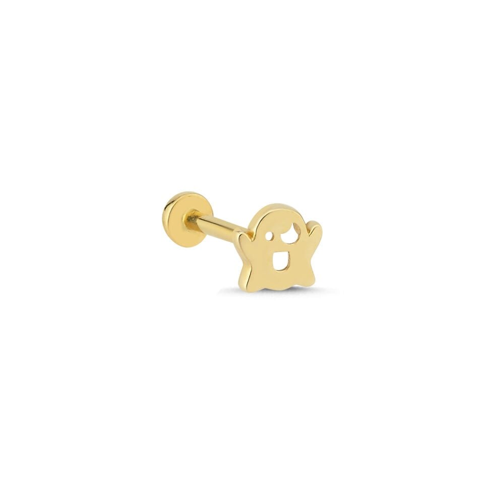 Ghost Tragus Piercing