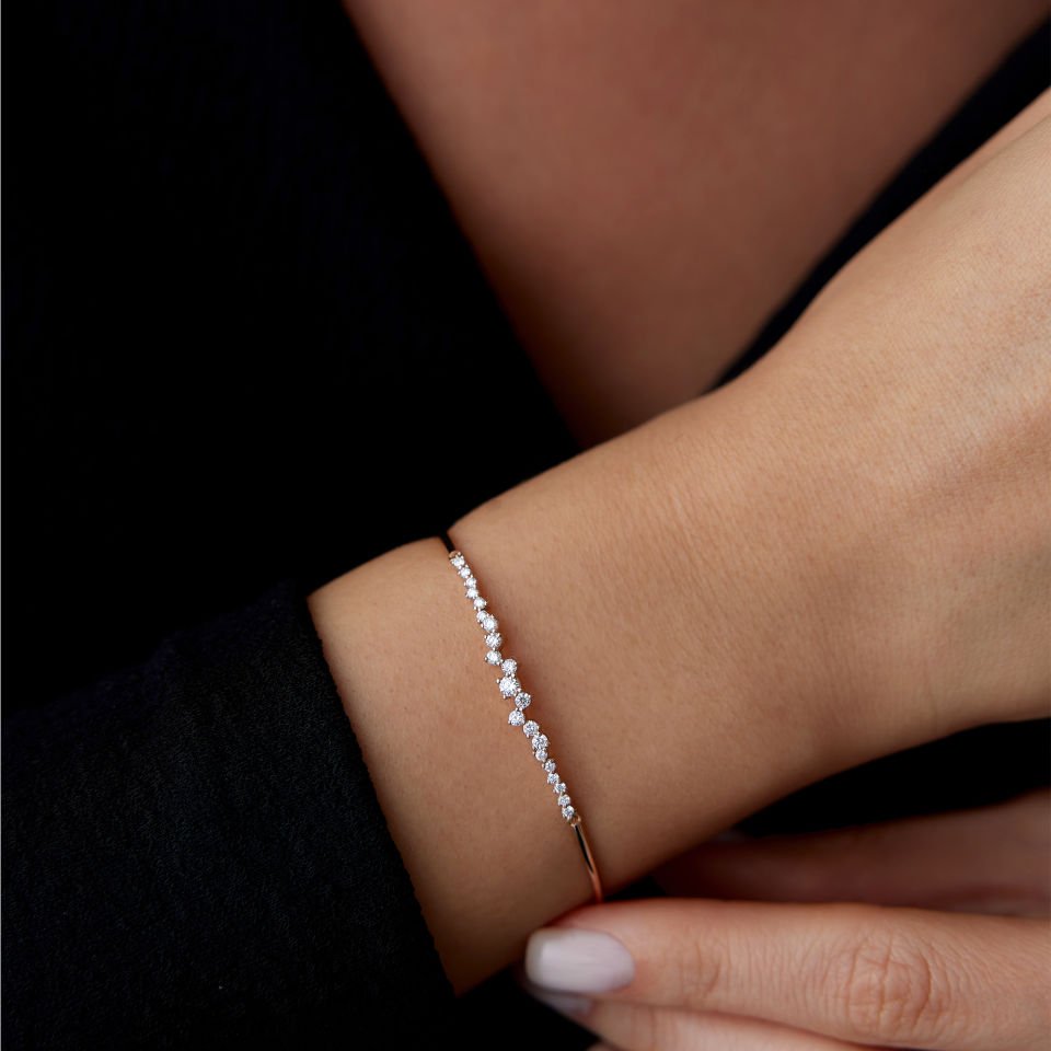 0.41 Ct Pırlanta Queen Bileklik