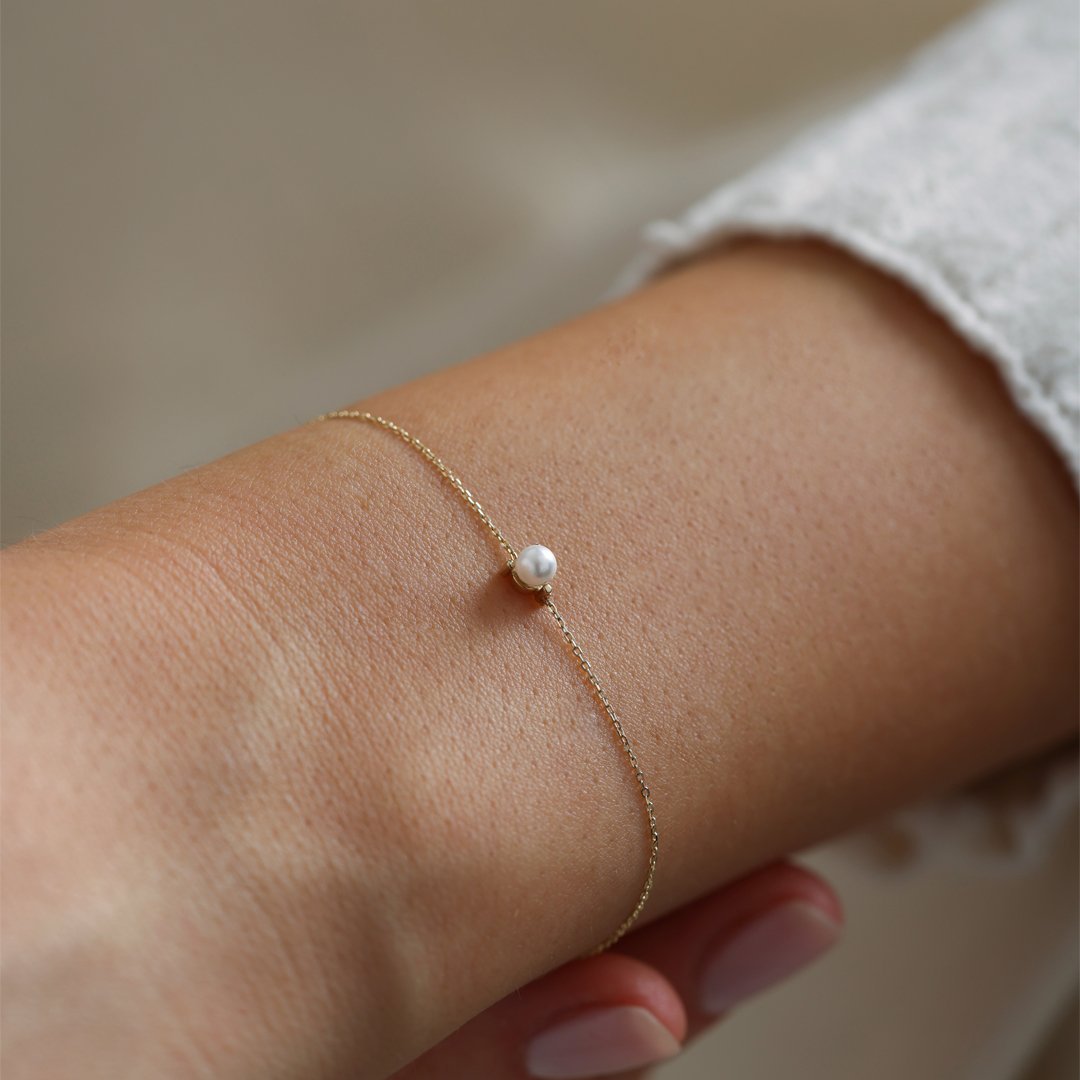 Single Pearl Bileklik