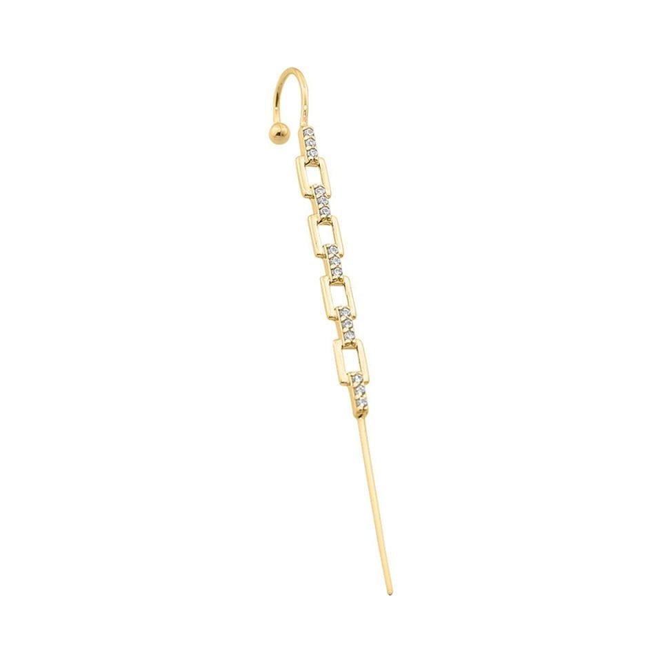 Taşlı Hook Baston Küpe
