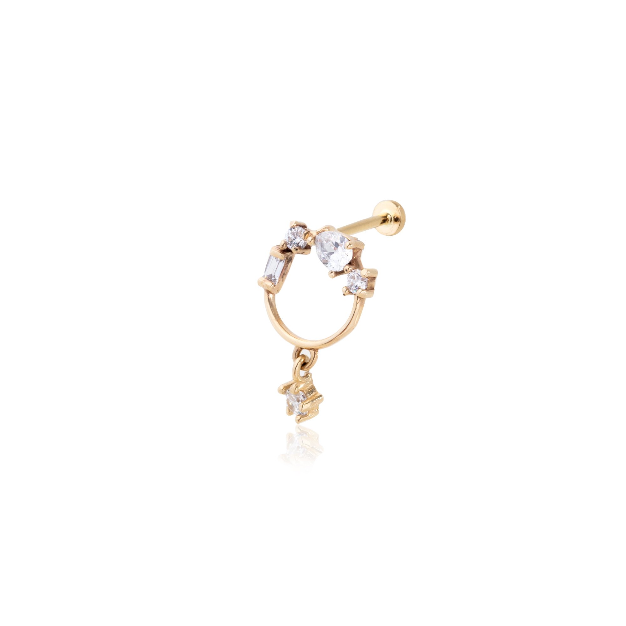Fiona Tragus Piercing