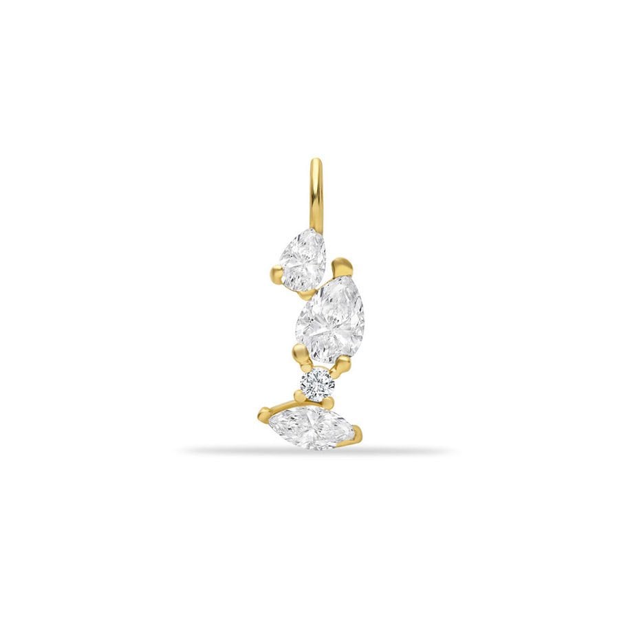 Asimetrik Taşlar Charm