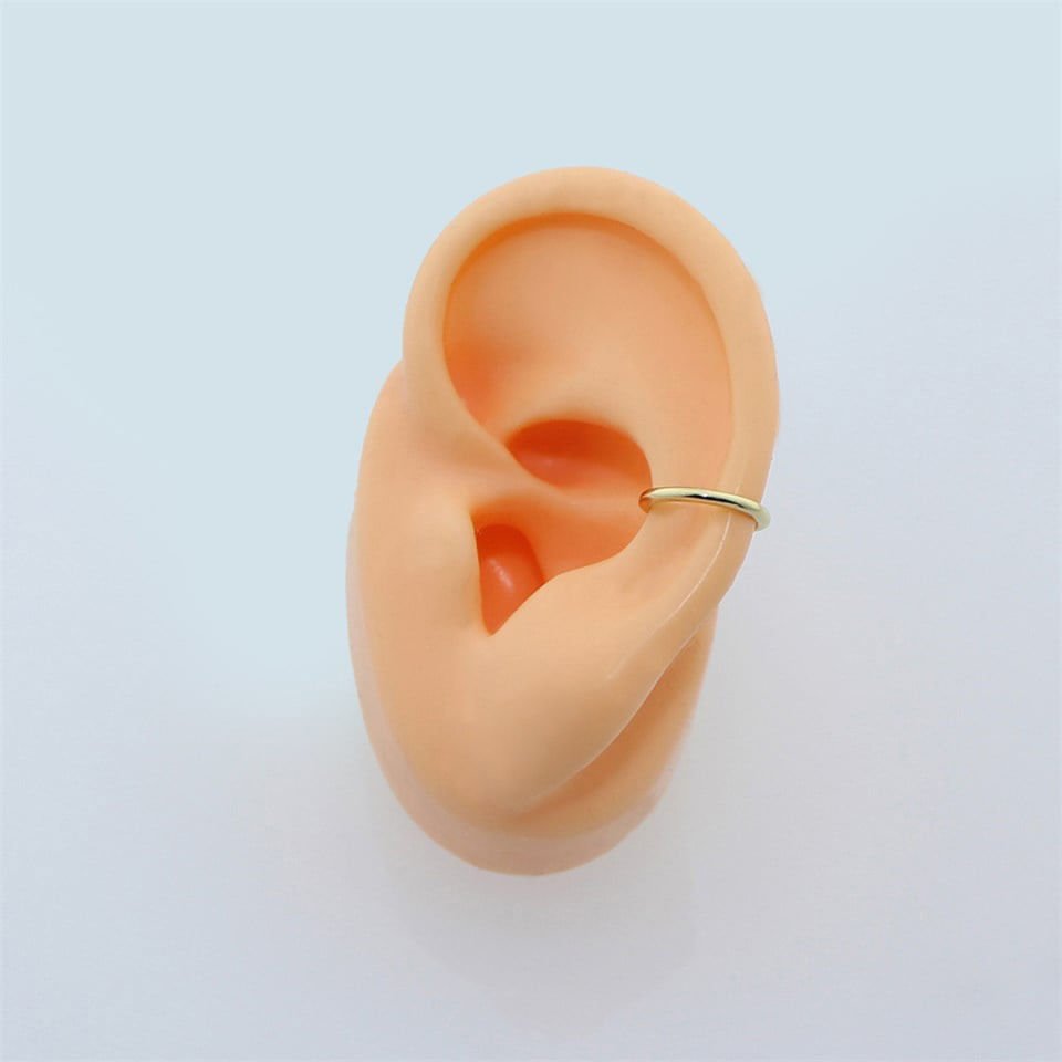 Bombe Sade Kıkırdak Earcuff
