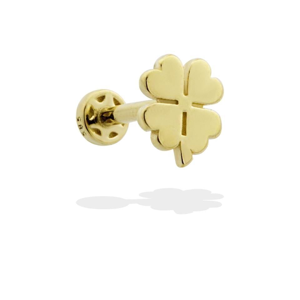 Dört Yapraklı Yonca Tragus Piercing