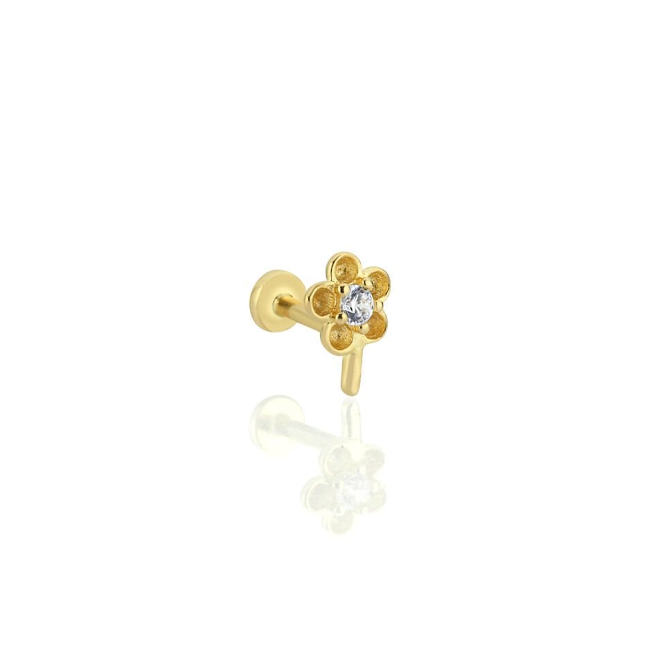 Tektaş Papatya Tragus Piercing