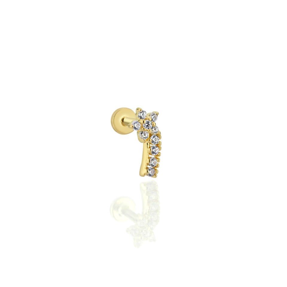 Kuyruklu Yıldız Piercing Tragus