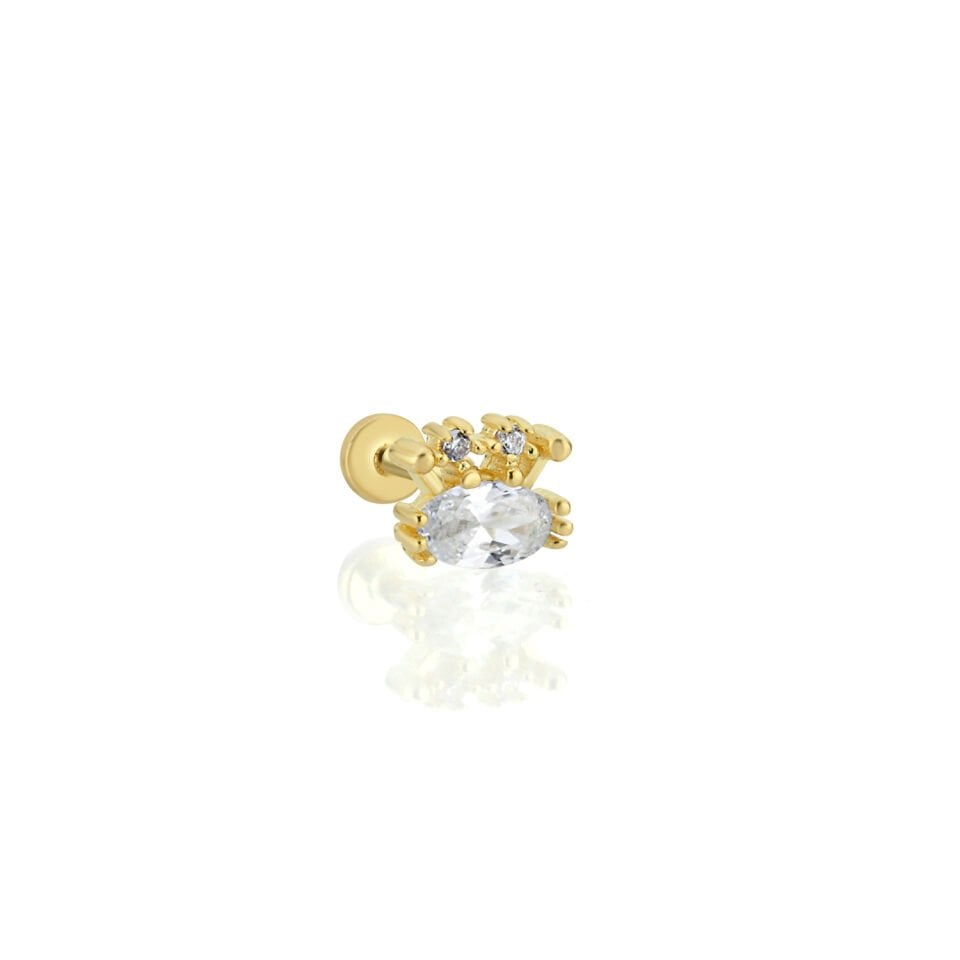 Yengeç Tragus Piercing