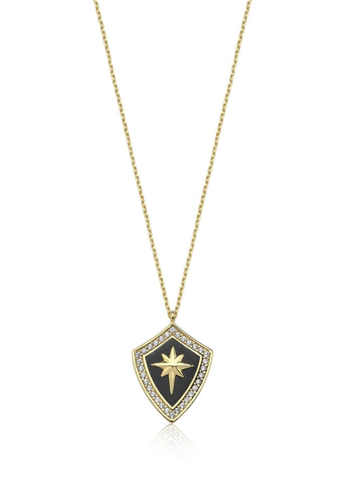 Shield Star  Kolye