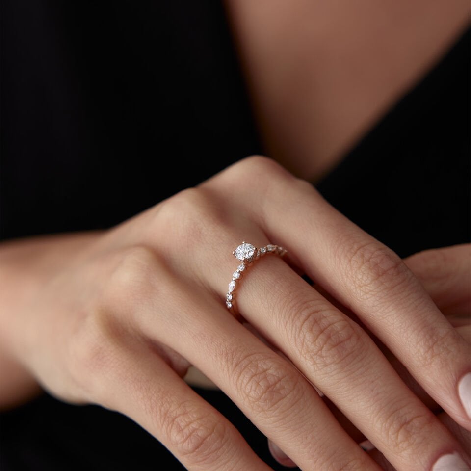 0.72 Ct Pırlanta Hemera Yüzük