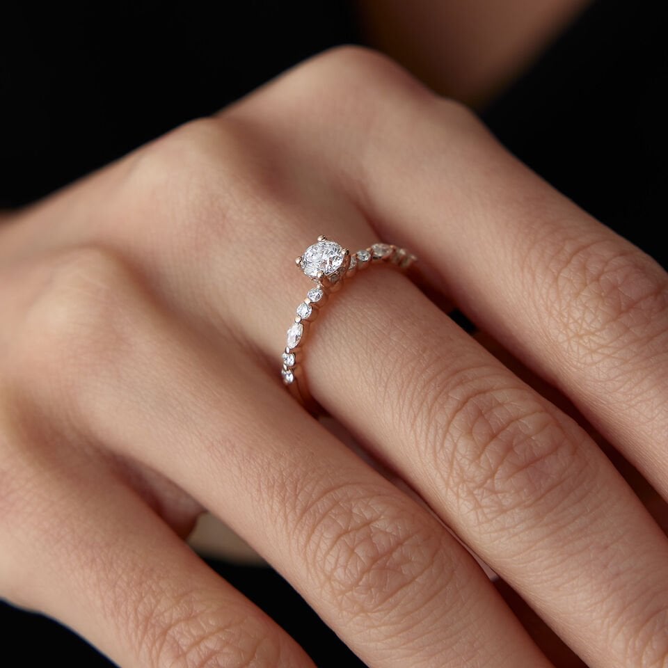 0.72 Ct Pırlanta Hemera Yüzük