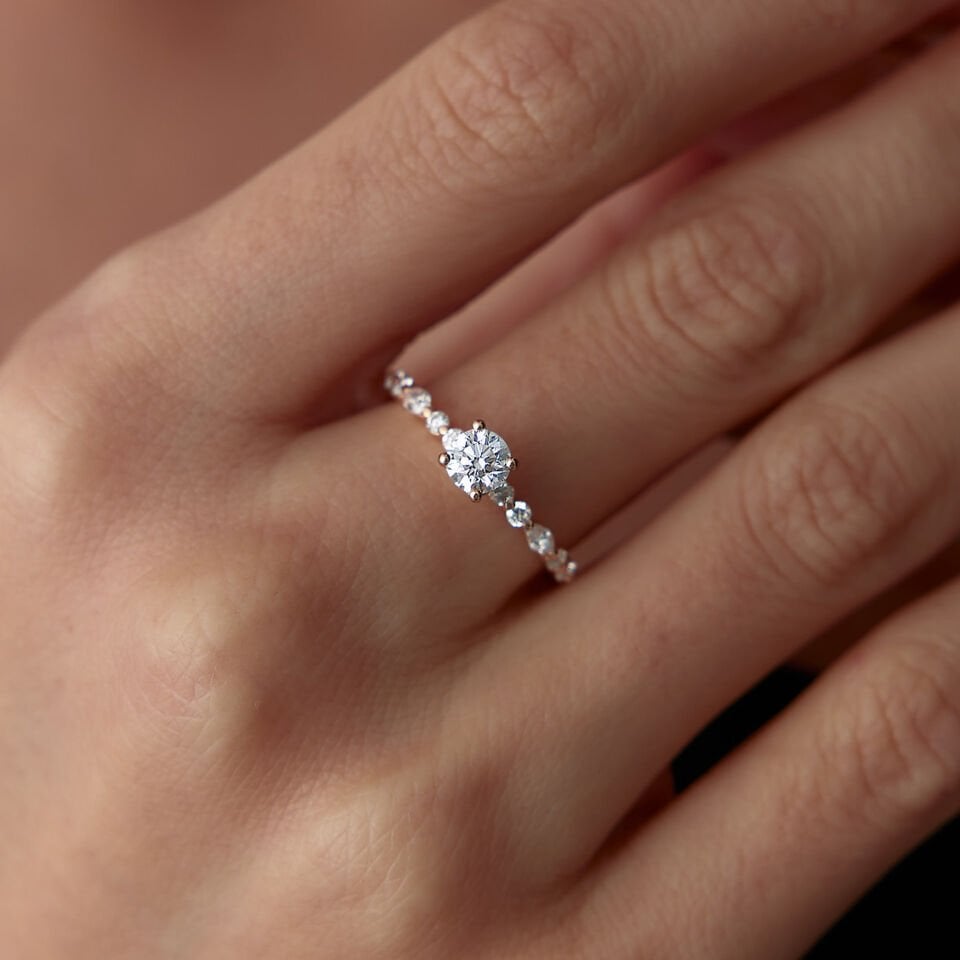 0.72 Ct Pırlanta Hemera Yüzük