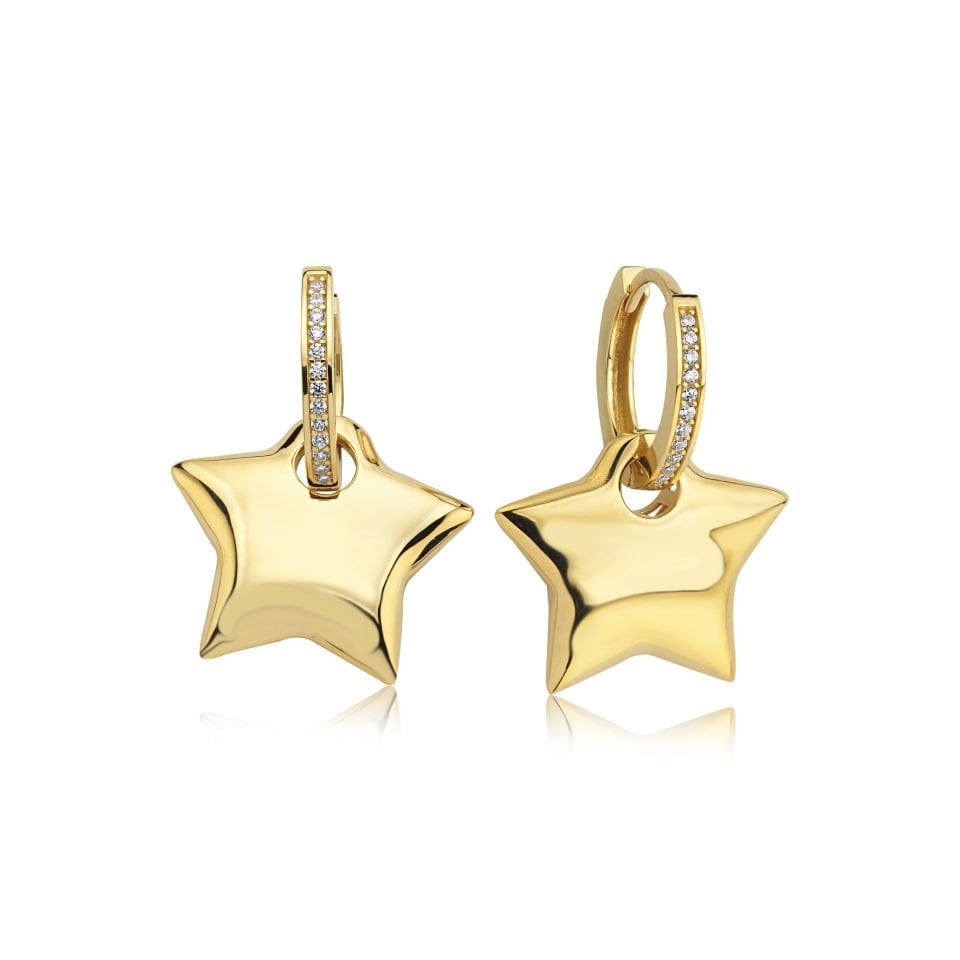Bold Star Sallantılı Küpe