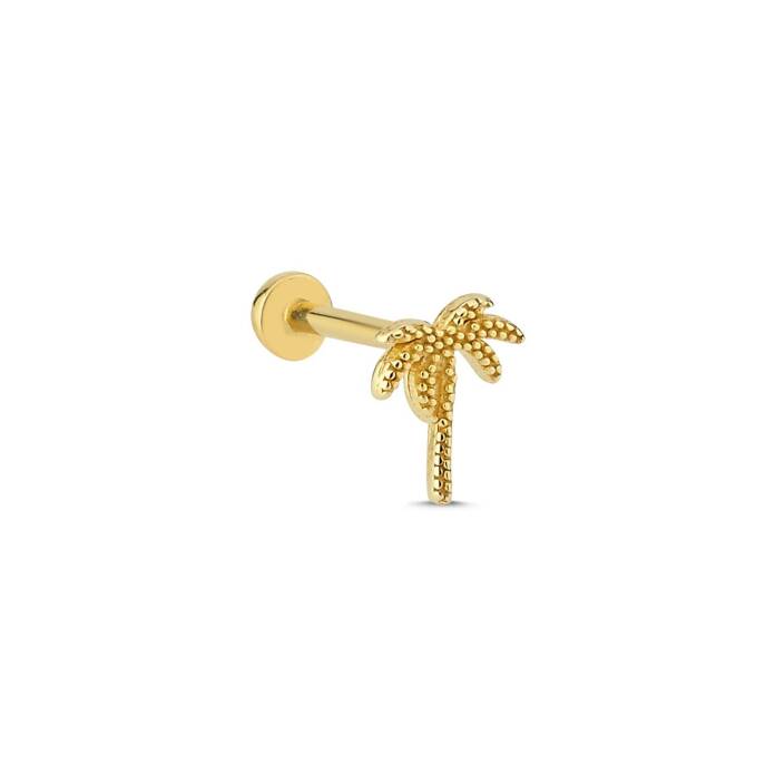 İşleme Detay Palmiye Model Tragus Piercing - 1