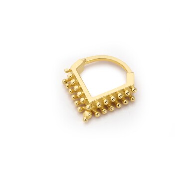 Kaçan Mini Toplar Helix Piercing - 1