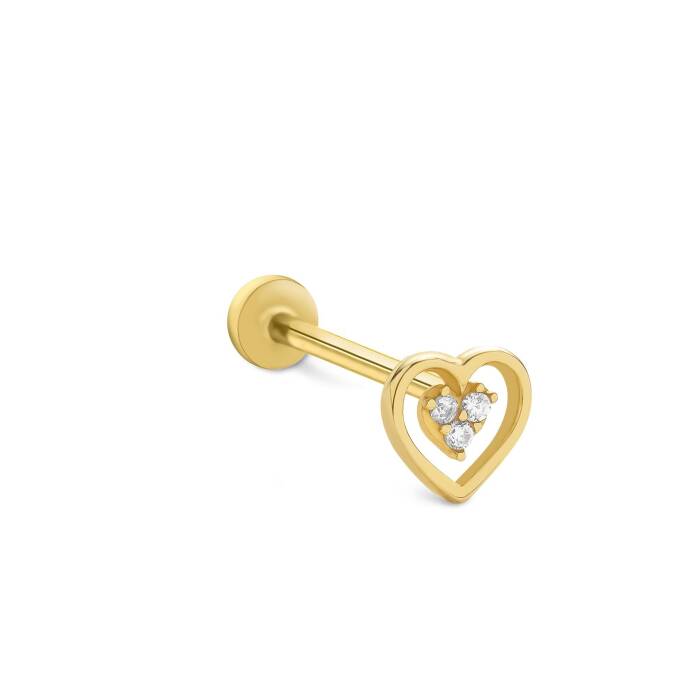 Kalp Frame Tragus Piercing - 1