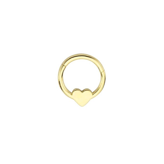 Kalp Motifli Helix Piercing - 1