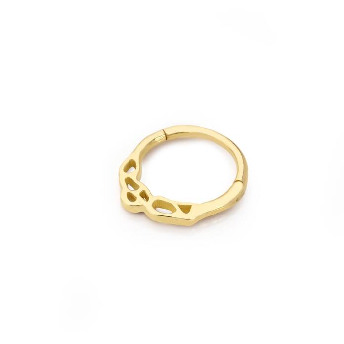 Kara Delik Helix Piercing - 1