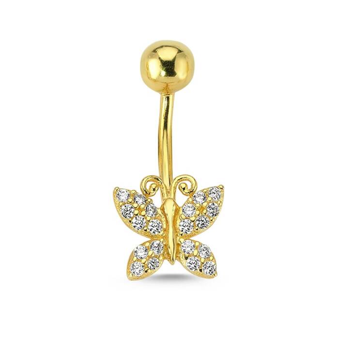 Kelebek Göbek Piercing - 1