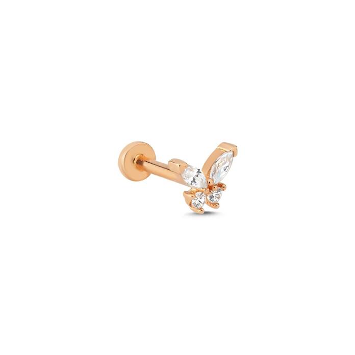 Kelebek Model Tragus Piercing - 1
