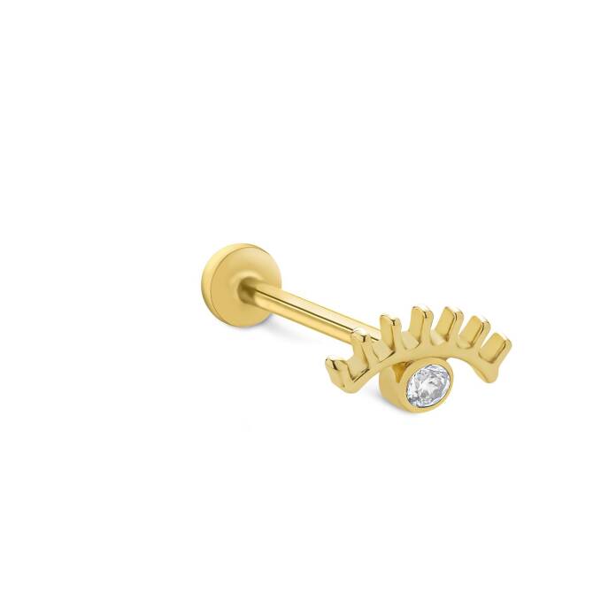 Kirpik Tektaş Piercing Tragus - 1