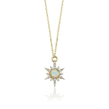 Kuzey Yıldızı Opal Kolye - 4