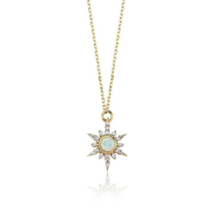 Kuzey Yıldızı Opal Kolye - 4