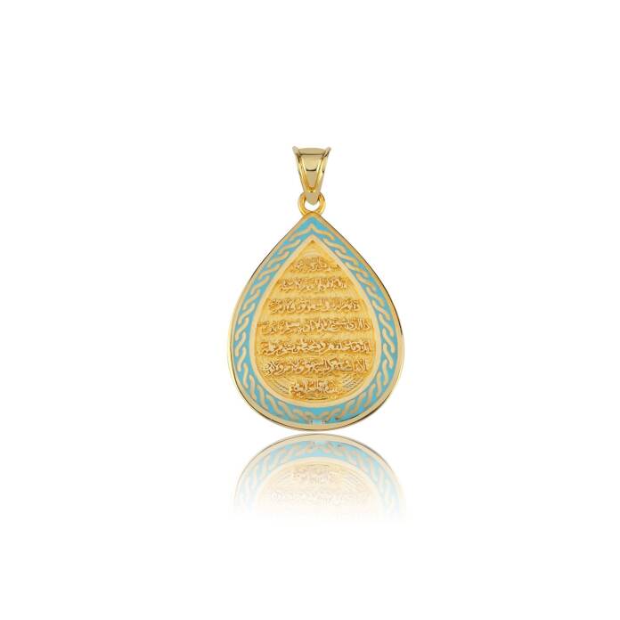 Medium Mavi Damla Maşallah Uç - 1