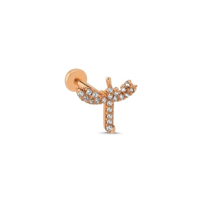 Mikail Kılıcı Taşlı Tragus Piercing - 1