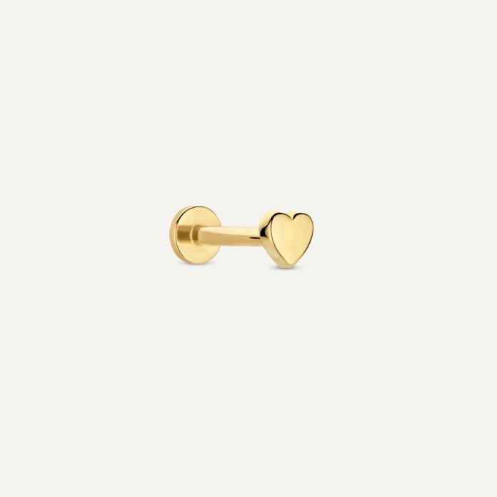 Mini Kalp Tragus Piercing - 1