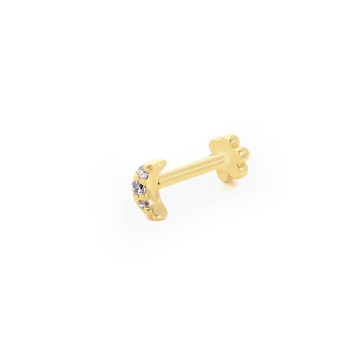 Mini Moon Tragus Piercing - 1