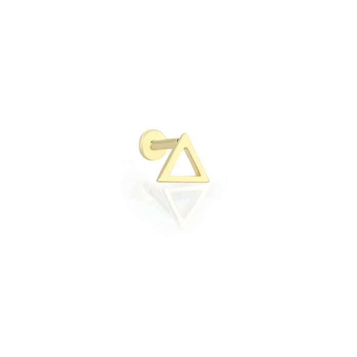 Minimal Üçgen Model Tragus Piercing - 1