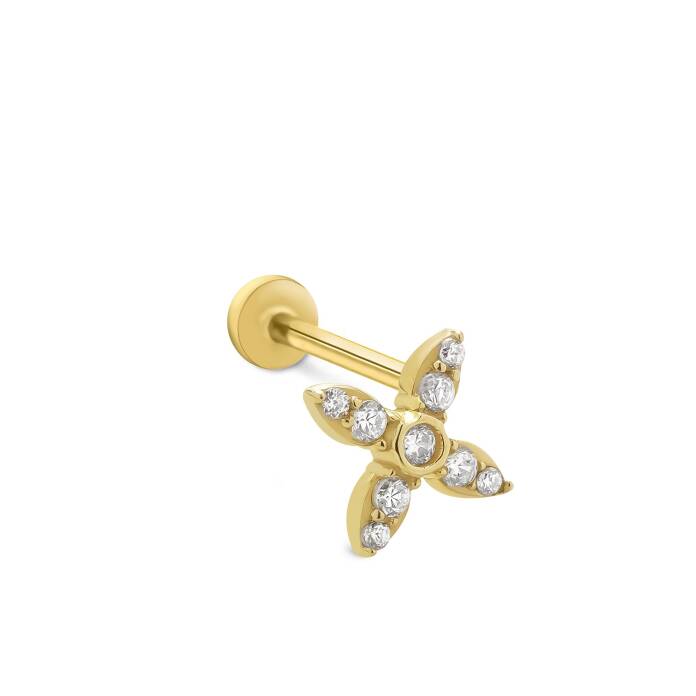 Mount Flower Tragus Piercing - 1