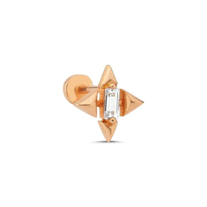 Parlayan Baget Tragus Piercing - 1