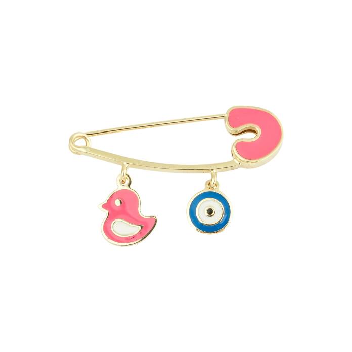 Pembe Civciv Bebek İğnesi - 1
