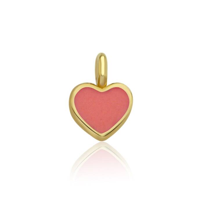 Pembe Kalp Charm - 1