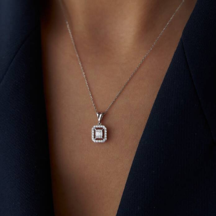 Pırlanta Parçalı Baget Set - 1
