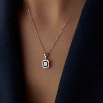 Pırlanta Parçalı Baget Set - 3