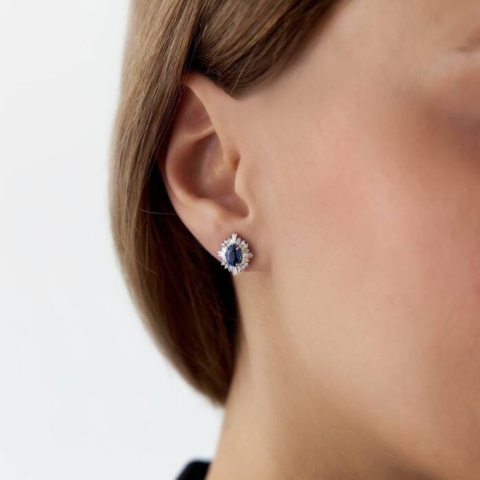 Pırlanta Safir Set - 3