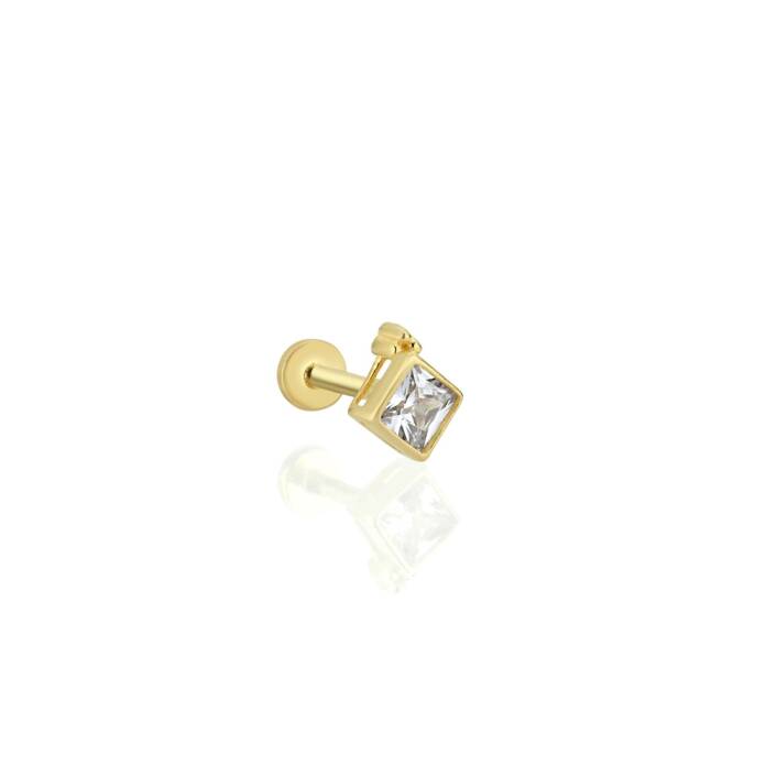 Prenses Kesim Tragus Piercing - 2