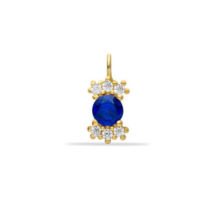 Safir Renkli Charm - 1