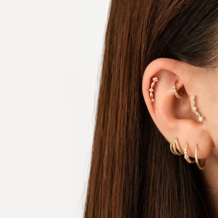 Samanyolu Tragus Piercing - 2