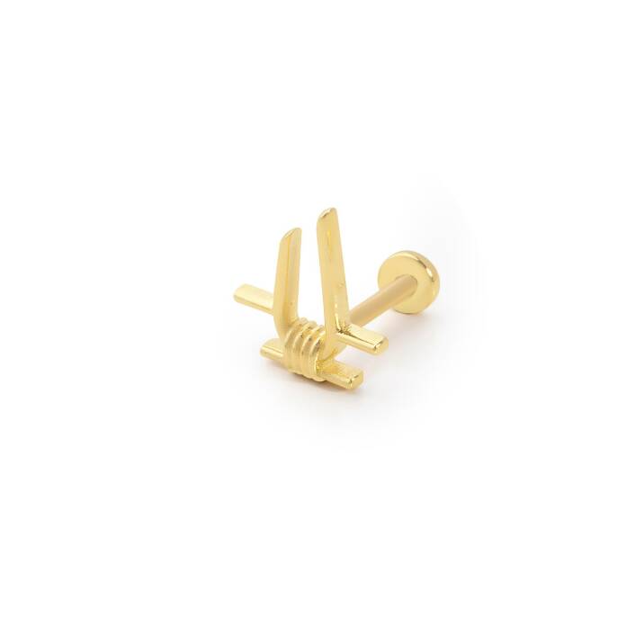 Sarmal Geometrik Model Tragus Piercing - 1