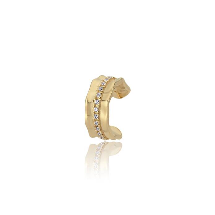Şerit Taşlı Earcuff - 1