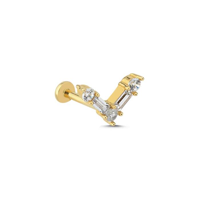 Sharp Tragus Piercing - 1
