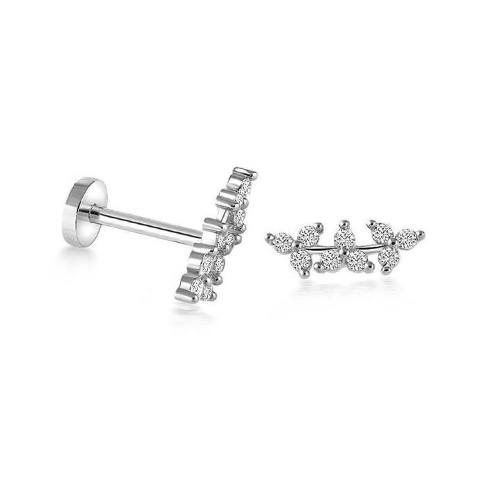 Shining Leaf Tragus Piercing - 4