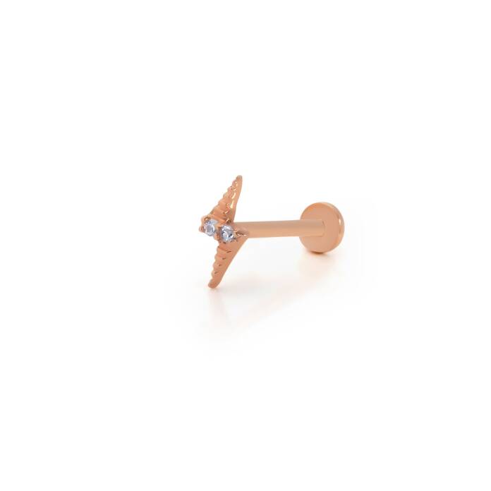 Şimşek Tragus Piercing - 1