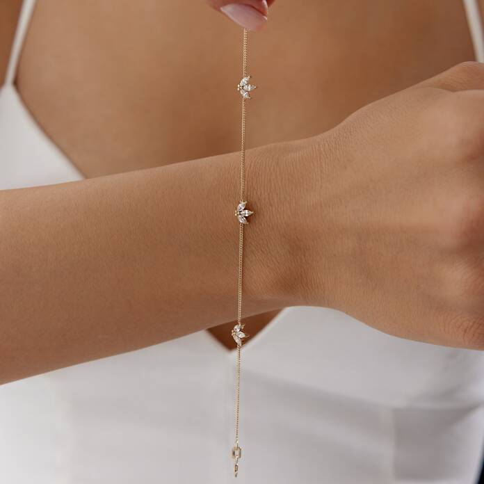 Sıralı Lotus Bileklik - 1
