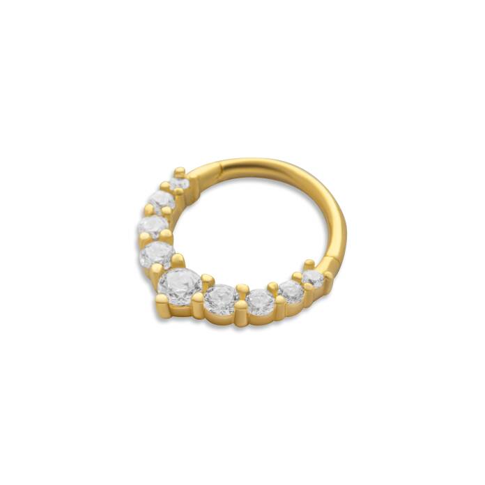 Süzme Su Yolu Helix Piercing - 1