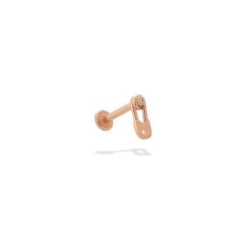 Taşlı Çengelli İğne Minimal Tragus Piercing - 1